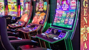 Galactic Gems dengan simbol kosmik bersinar di reels permainan slot