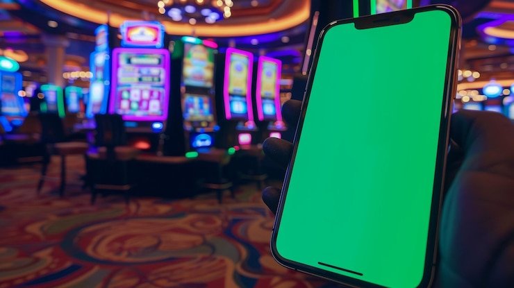 Dealer Three Card Poker merdekaqq membagikan kartu dengan studio kamera multi-sudut profesional